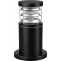 Ideal Lux - Udendørslampe TRONCO 1xE27/42W/230V 25 cm IP65 sort